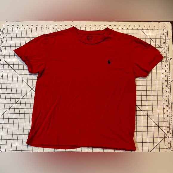Polo by Ralph Lauren Men's Size Small Red T-Shirt - Picture 2 of 7